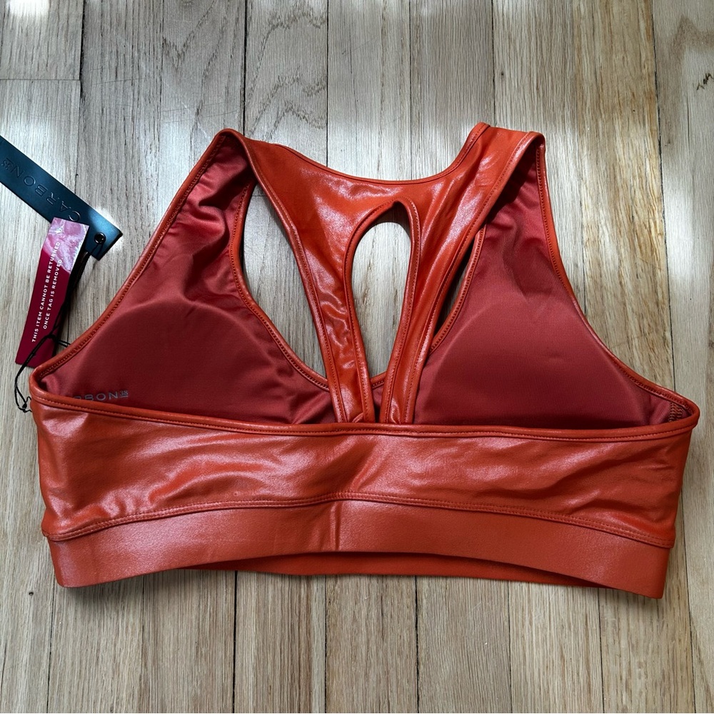 Carbon38 takara shine orange sports bra size‎ xl women’s - Picture 2 of 6